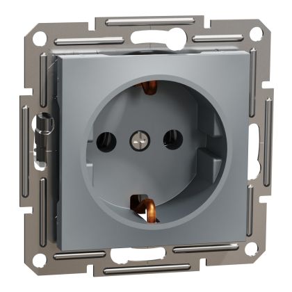 КОНТАКТИ БЕЗ РАМКА 2Р+Е 16А 250V