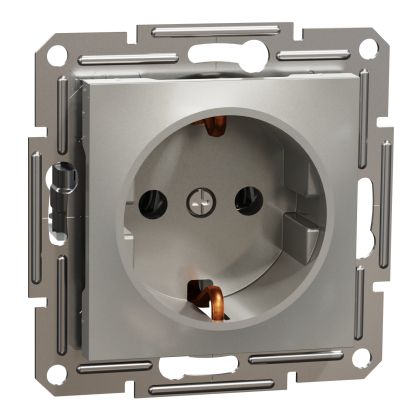 КОНТАКТИ БЕЗ РАМКА 2Р+Е 16А 250V