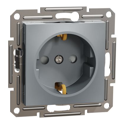 КОНТАКТИ БЕЗ РАМКА 2Р+Е 16А 250V