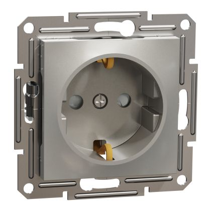 КОНТАКТИ БЕЗ РАМКА 2Р+Е 16А 250V