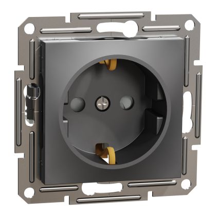 КОНТАКТИ БЕЗ РАМКА 2Р+Е 16А 250V