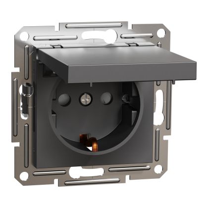 КОНТАКТИ БЕЗ РАМКА 2Р+Е 16А 250V