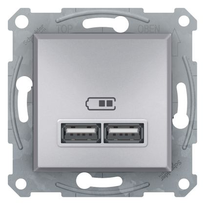 USB ЗАРЯДНИ БЕЗ РАМКА ТИП А+А