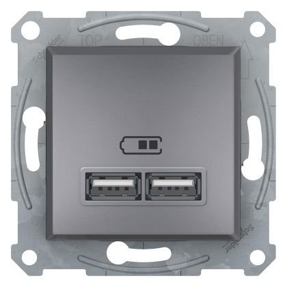 USB ЗАРЯДНИ БЕЗ РАМКА ТИП А+А