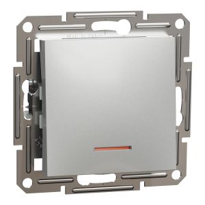 КЛЮЧОВЕ С ГЛИМ ЛАМПА, БЕЗ РАМКА 10AX 250V AC
