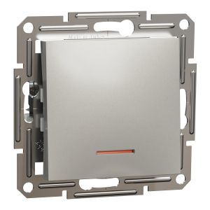 КЛЮЧОВЕ С ГЛИМ ЛАМПА, БЕЗ РАМКА 10AX 250V AC