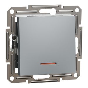 КЛЮЧОВЕ С ГЛИМ ЛАМПА, БЕЗ РАМКА 10AX 250V AC