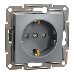 КОНТАКТИ БЕЗ РАМКА 2Р+Е 16А 250V