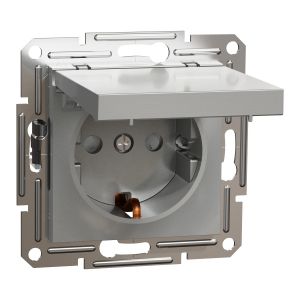 КОНТАКТИ БЕЗ РАМКА 2Р+Е 16А 250V