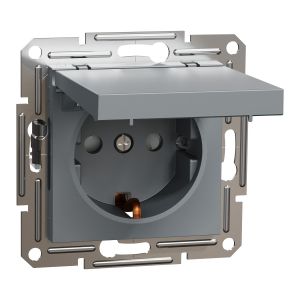 КОНТАКТИ БЕЗ РАМКА 2Р+Е 16А 250V