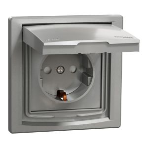 ЕДИНИЧЕН КОНТАКТ С РАМКА IP44 2Р+Е 16А 250V
