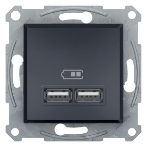 USB ЗАРЯДНИ БЕЗ РАМКА ТИП А+А
