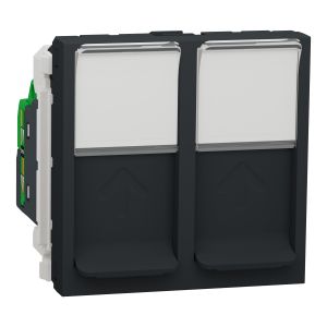ДВОЙНИ РОЗЕТКИ RJ45 NEW UNICA